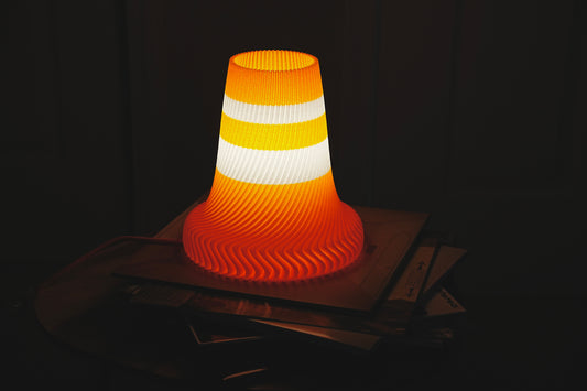 "Traffic Cone" Lamp